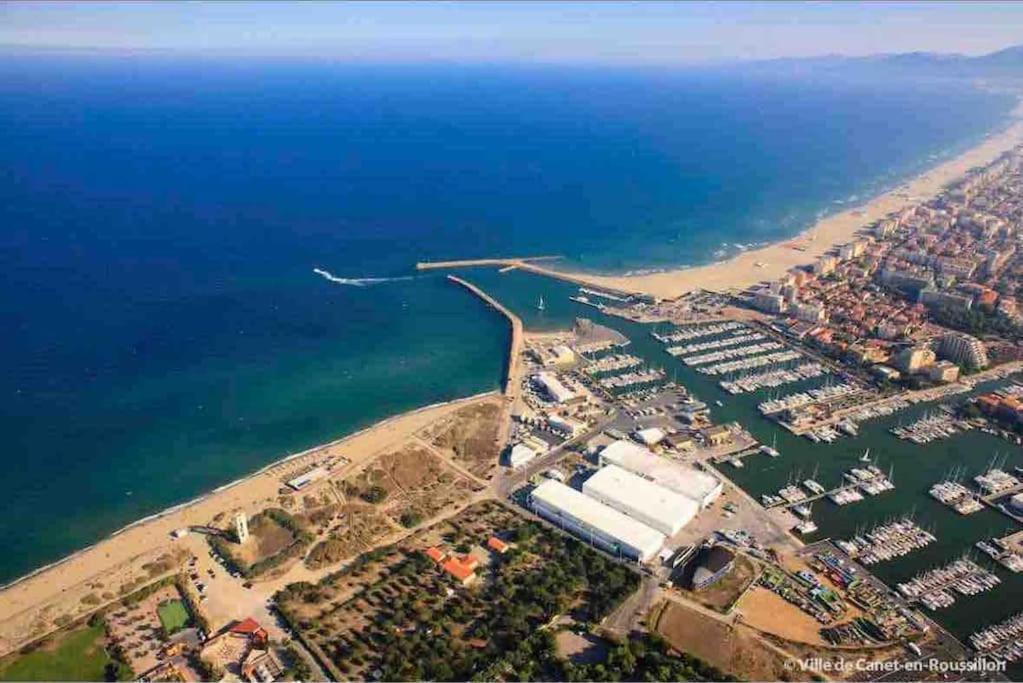 Evasion - Superbe Vue Mer ! Canet-en-Roussillon Eksteriør bilde